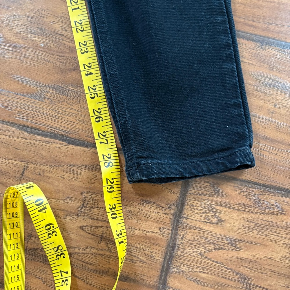 Lot of 2 Women’s High Waisted Old Navy Black and Blue Denim Skinny Jeans Size 12 - Picture 13 of 14